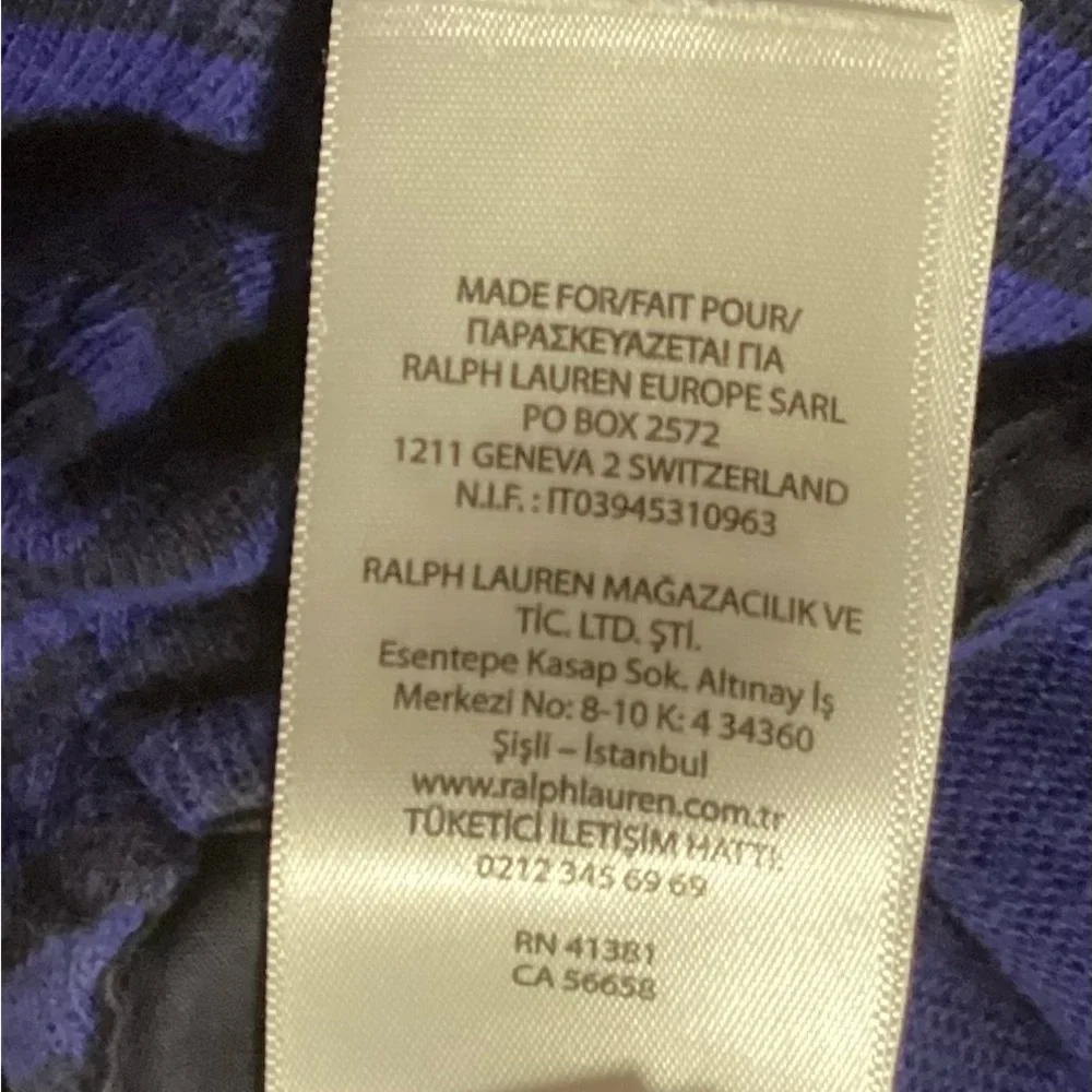 Ralph Lauren Striped Cotton Button Up